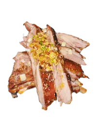 Far east cowboys authentic hohhot traditional Grilled lamb chops Mongolian style with fried garlic